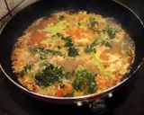 A picture of step 3 of Super Easy, Carrot, Komatsuna, and Egg Soup.