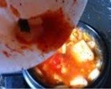 A picture of step 4 of Red Hot! Kimchi Jjigae.
