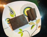 Hình bước làm 1 của món Solf Nama chocolate