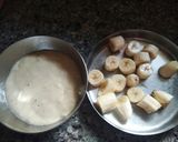 A picture of step 1 of Banana chocolate ice cream.