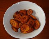 A picture of step 3 of Spicy Fried Plantains / Sweet Potato.