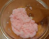 A picture of step 5 of Sakura Mochi (Cherry Blossom Rice Cakes) Made Easily in the Microwave.