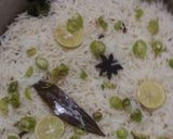 A picture of step 11 of Mutton biryani.