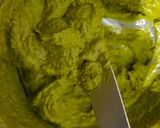 A picture of step 1 of Besan Cheesy Chutney Sandwich.