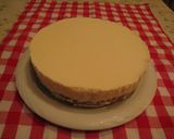 A picture of step 15 of Two-layered Cheesecake (No-bake & Baked).