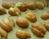 A picture of step 3 of Vickys Sweet Chilli Sauced Potato Wedges, GF DF EF SF NF.
