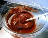 A picture of step 8 of Baking with Children Easy Low-Calorie Brownies.