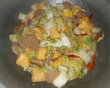 Foto langkah ke 2 dari resep Tumis Sawi Baso Tahu.