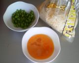 A picture of step 1 of For Bento Boxes: Edamame and Cheese Tamagoyaki (Japanese Rolled Omelet).