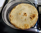 A picture of step 3 of Jowar Rotla.