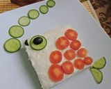A picture of step 2 of #Fish_Mayo_Vegg_Sandwich!! #RamadanKiTayari.