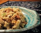 A picture of step 4 of Shiitake Mushroom Mayonnaise & Cheese Bake with Shichimi Spice.
