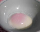 A picture of step 3 of Boiled Water Poached Egg.