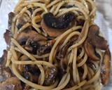 Foto del paso 5 de la receta: Spaghetti con Portobellos y champiñones