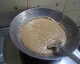 A picture of step 2 of Til peanut sukhdi.