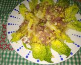Foto del paso 4 de la receta Cogollos con aliño de ajo refrito 💚