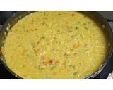 A picture of step 4 of Veg & Oats Khichdi.