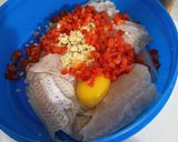 Foto del paso 1 de la receta: Hamburguesa casera de pescado (filet)