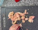 Foto del paso 1 de la receta: Pollo marinado y verduras al horno