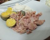 Foto del paso 5 de la receta: ✅🗣📢 Huevos rellenos de atún 🥚