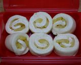 A picture of step 8 of Microwave-simmered Apples in Apple Bread.