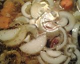 A picture of step 2 of beef stock.