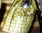 A picture of step 2 of LuBella's Stuffed Eggplant Parmigiana.