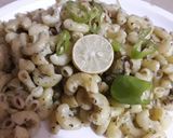 A picture of step 5 of Green Pasta.
