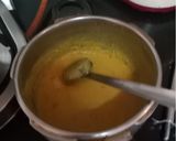 A picture of step 1 of Dal for lunch.