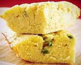 A picture of step 9 of Mike's Tortilla Soup & Green Chile Corn Bread.