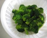 A picture of step 1 of Broccoli and Soy Bean Egg Cocotte.