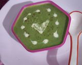 A picture of step 4 of PalakSoup/Spinach Soup.