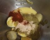 A picture of step 4 of Enfield Eggs.