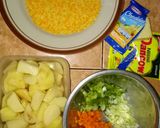 Foto langkah ke 1 dari resep Kroket Kentang Sayur Keju.