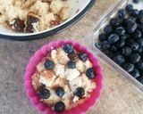 Foto del paso 4 de la receta: Pan francés con blueberries en freidora de aire