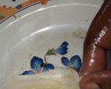A picture of step 9 of Samosas meat pouch.