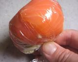 A picture of step 5 of Okara Ball Salad.