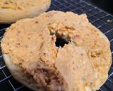 Une image de l'étape 3 de Bagel chèvre tomate confite.