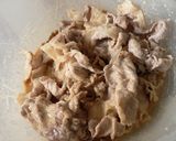 A picture of step 5 of Sweet Onion and Pork Salad with Garlic and Mayo.