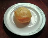 A picture of step 8 of Cheddar Cheese Puffs.