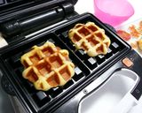 A picture of step 8 of Belgian Waffles.