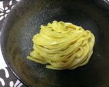 A picture of step 25 of Bright Yellow Turmeric Udon Noodles.
