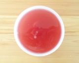 A picture of step 2 of Raspberry Bavarois.