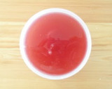 A picture of step 2 of Raspberry Bavarois.