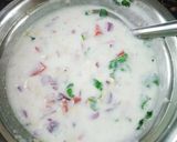 A picture of step 4 of Masala Papad Doi.