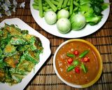 รูปขั้นตอนการทำที่ 7 ของ น้ำพริกกะปิ ไข่ชะอม