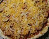 A picture of step 9 of Smoked Sausage Pizza.