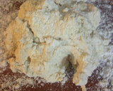 A picture of step 5 of my buttermilk biscuits.