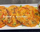A picture of step 6 of Vegetable pancakes:.