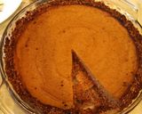 A picture of step 8 of Healthiest Pumpkin pie (sugar free, gluten free, dairy free).
